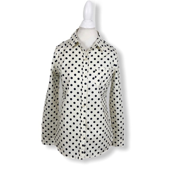 Old Navy Polka Dot Top - Picture 1 of 8